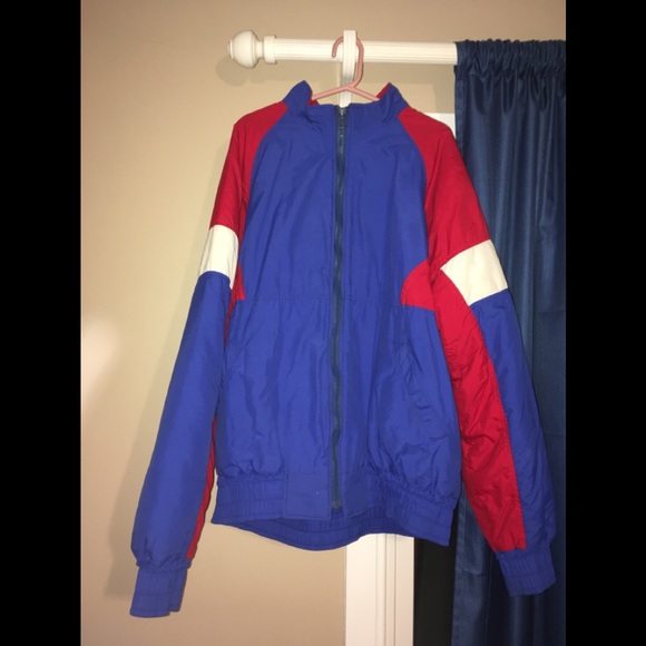 Neff Jackets & Coats Vintage Neff Cudas Red White Blue Jacket
